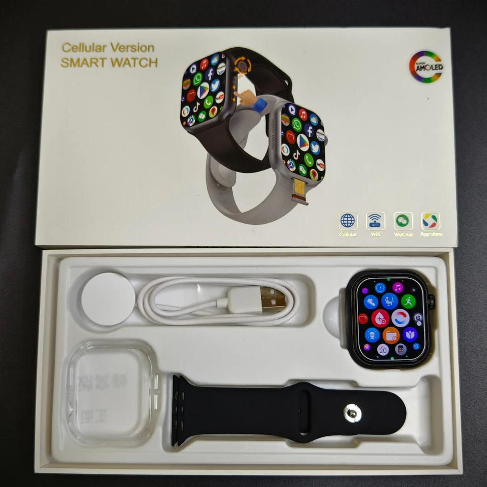 Smartwatch CD20 con ranura SIM para llamadas independientes.
