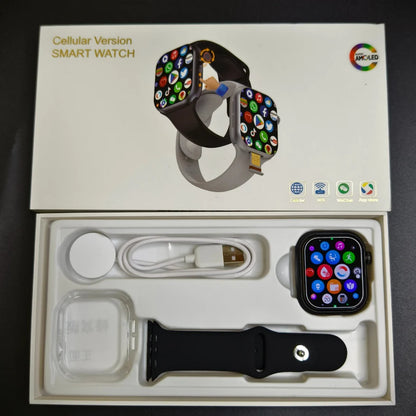 Smartwatch CD20 con ranura SIM para llamadas independientes.