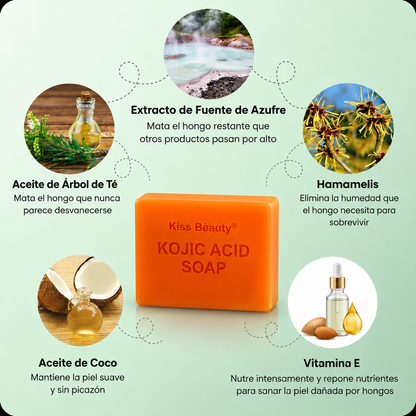 Jabón Antifúngico – Protección Diaria para la Piel 🎁 Llévate un Blanqueador Dental V34 100% GRATIS